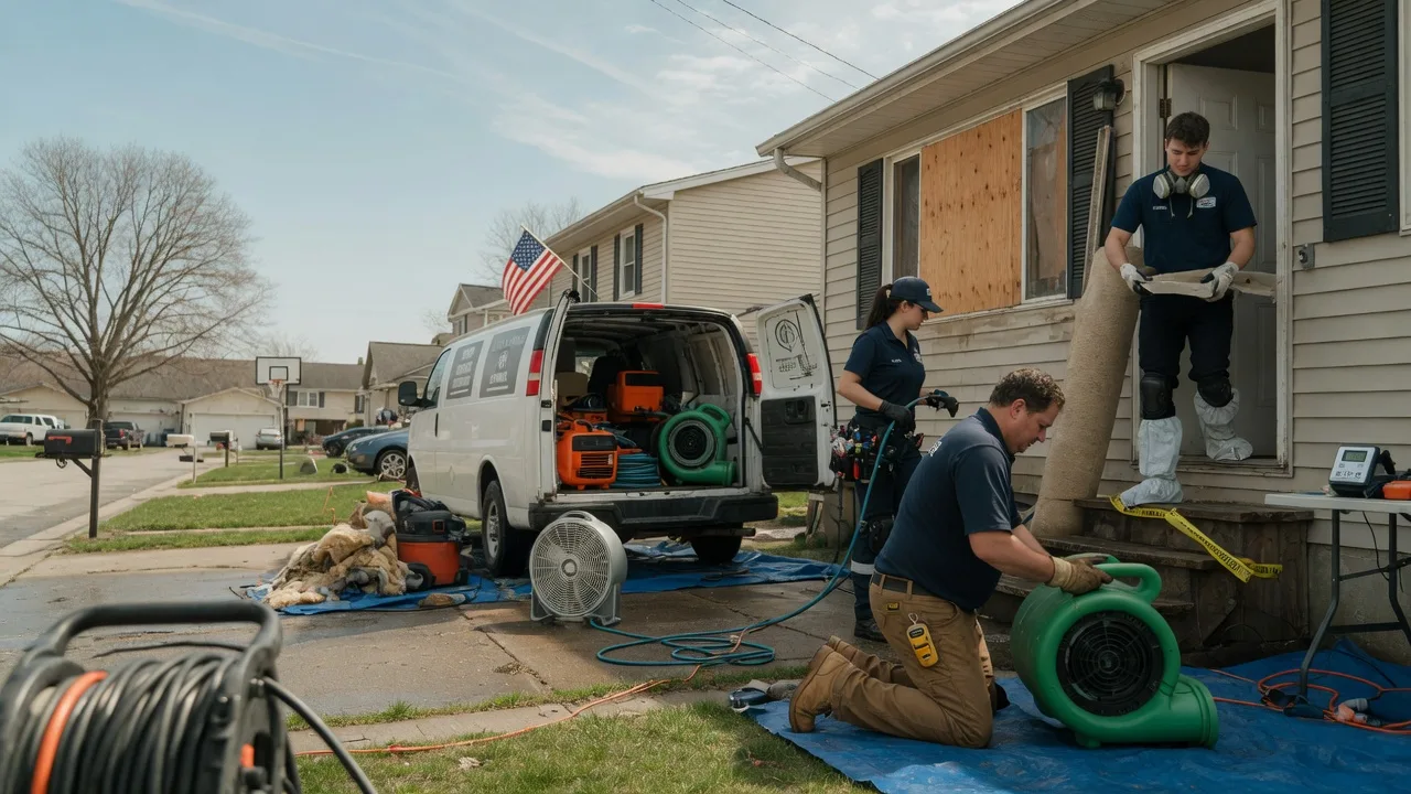 Water Damage Restoration in Quincy, MO near me